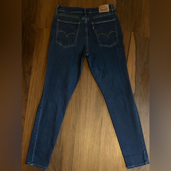 Levi’s 721 High Rise Destructed Skinny Jeans Sz 30 - Picture 2 of 4